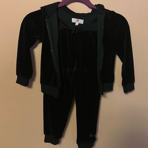 Juicy couture girls velour sweatsuit